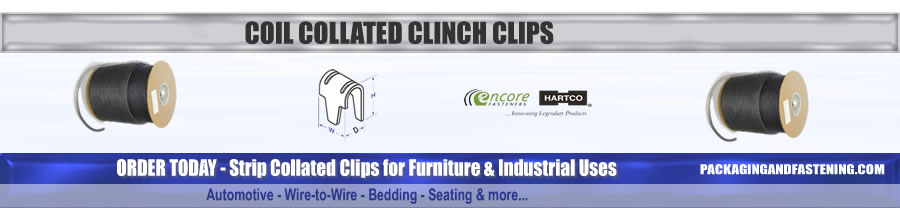 Coil Collated Clinch Clips