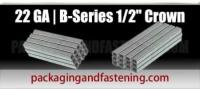 3/8 Inch x 1/2 Inch Crown SENCO® 22 Gauge Fine Wire Electro-Galvanized Bulk