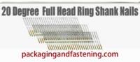 .113 x 2-3/8 Inch Full Round Head Ring Shank Electro-Galvanized 5.0 M/Bx 1 Bx/Cs; Unit Price - 1 Case