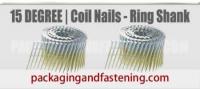 .113 x 2-3/8 Inch Full Round Head Ring Coil Nail Stainless Steel Hi-tensile 2.7 M/Bx 1 Bx/Cs; Unit Price - 1 Case