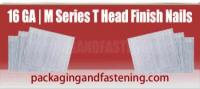 1-1/2 Inch 16 gauge T-Head Smooth Shank Electro-Galvanized 2.0 M/Bx 12 Bx/Cs; Unit Price - 1 Case