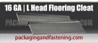 1-3/4 Inch 16 Gauge L Head Cleat Bright 1.0 M/Bx 10 Bx/Cs; Unit Price - 1 Case
