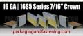 16S5-44 16 Gauge 7/16 inch crown staples are here at packagingandfastening.com on-sale.