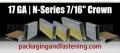 Senco N19 type 1-3/4 IN length staple 30 LBS per case 10M per box 1 box per case 84 boxes per pallet.