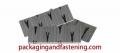3/4 Inch 23 gauge Micro Pin Electro-Galvanized Clam 2.6 M/Bx 5 Bx/Cs; Unit Price - 1 Case