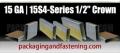 BCS1514 15 gauge 1/2 inch crown staples are here at packagingandfastening.com on-sale.