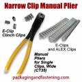 CT35 Manual Clip Tool - Pliers For Single Clips - Wide Clip Tool Hand Operated