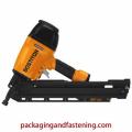 33 Degree Paper Tape Collated Pneumatic Stick Nailer. Two nailers in one: includes two quick change nosepieces to convert tool to either framing or metal connector applications. Includes factory installed sequential trigger and exclusive Smart Trigger Pat