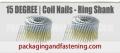.113 x 2-3/8 Inch Full Round Head Ring Coil Nail Hot Dip Galvanized 2.7 M/Bx 1 Bx/Cs; Unit Price - 1 Case