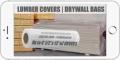 Drywall bags for covering 4 1/2 ft, wide x 12 ft, long sheets of drywall to protect stacks of drywall or lumber from the elements.