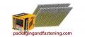 2-1/2 Inch Length Diamond Point Galvanized .120 Smooth Shank 2000 Per Case Fits Bostitch 28 Degree Wire Collated